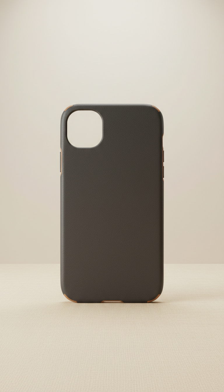 Calfskin Leather Slim Case