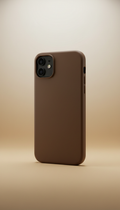 Contrast Stitch Calfskin Case